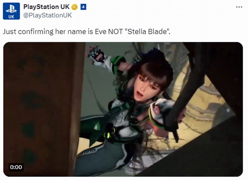 PS官方提醒《星刃》女主有名字：她不叫Stella