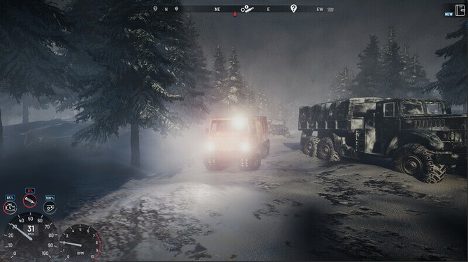 《冰雪之地》Steam页面上线 雪地车生涯驾驶模拟