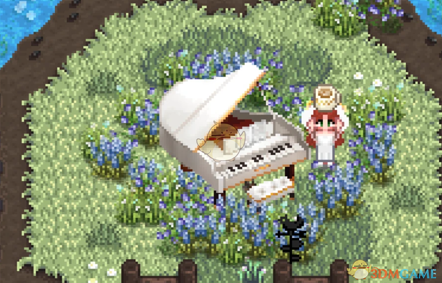 《星露谷物语》CP新增加的钢琴家具MOD