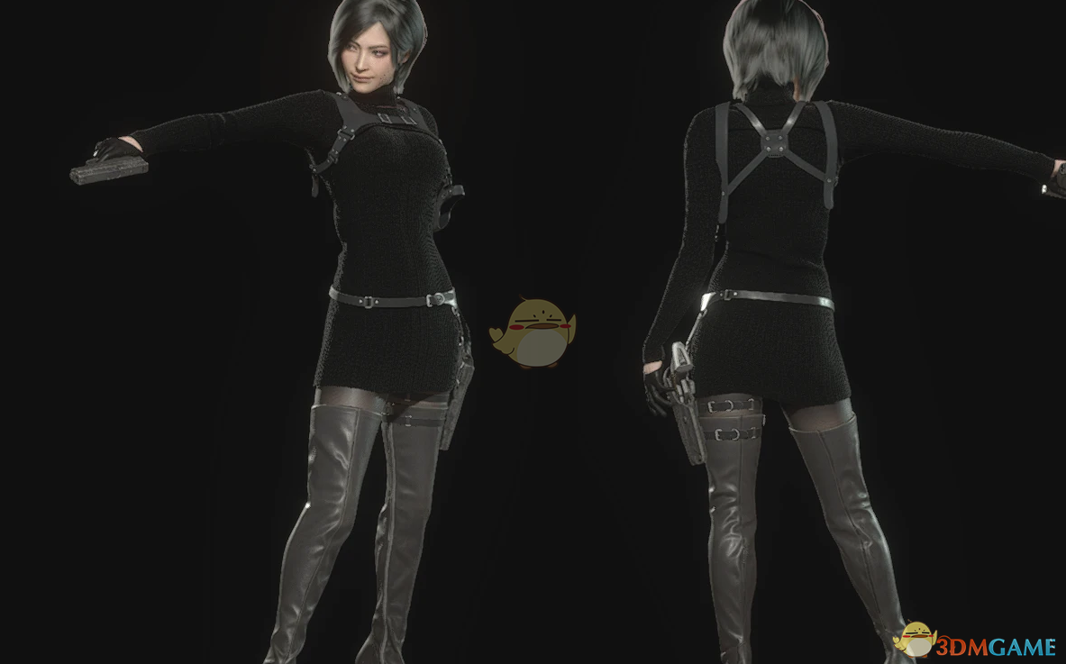 《生化危机4：重制版》艾达纯黑色作战服MOD