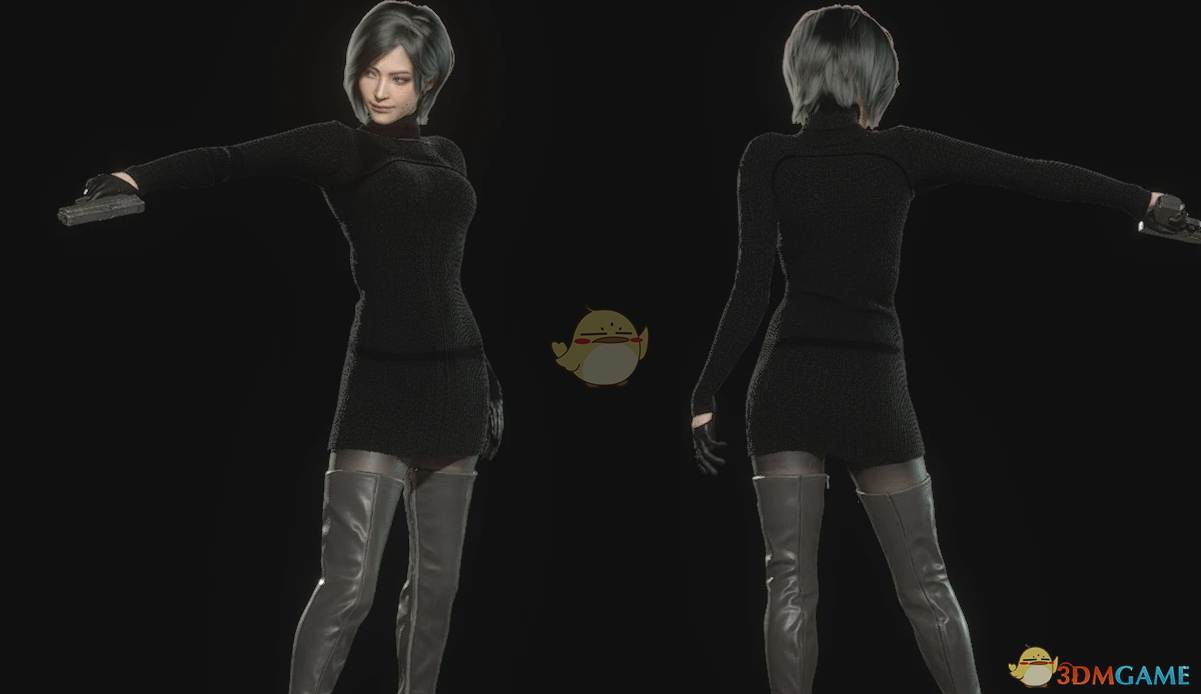 《生化危机4：重制版》艾达纯黑色作战服MOD