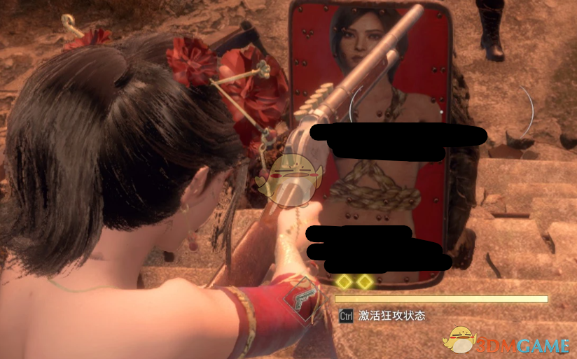 《生化危机4：重制版》盾兵的艾达捆绑绅士图案盾牌MOD（雇佣兵模式）