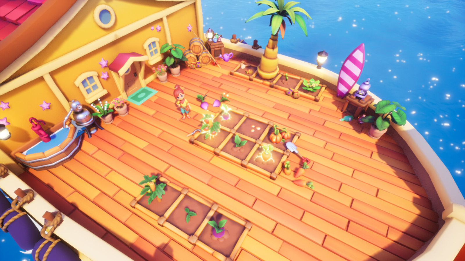 海岛冒险农场模拟游戏《寻宝湾》Steam页面开放 发行日期待定