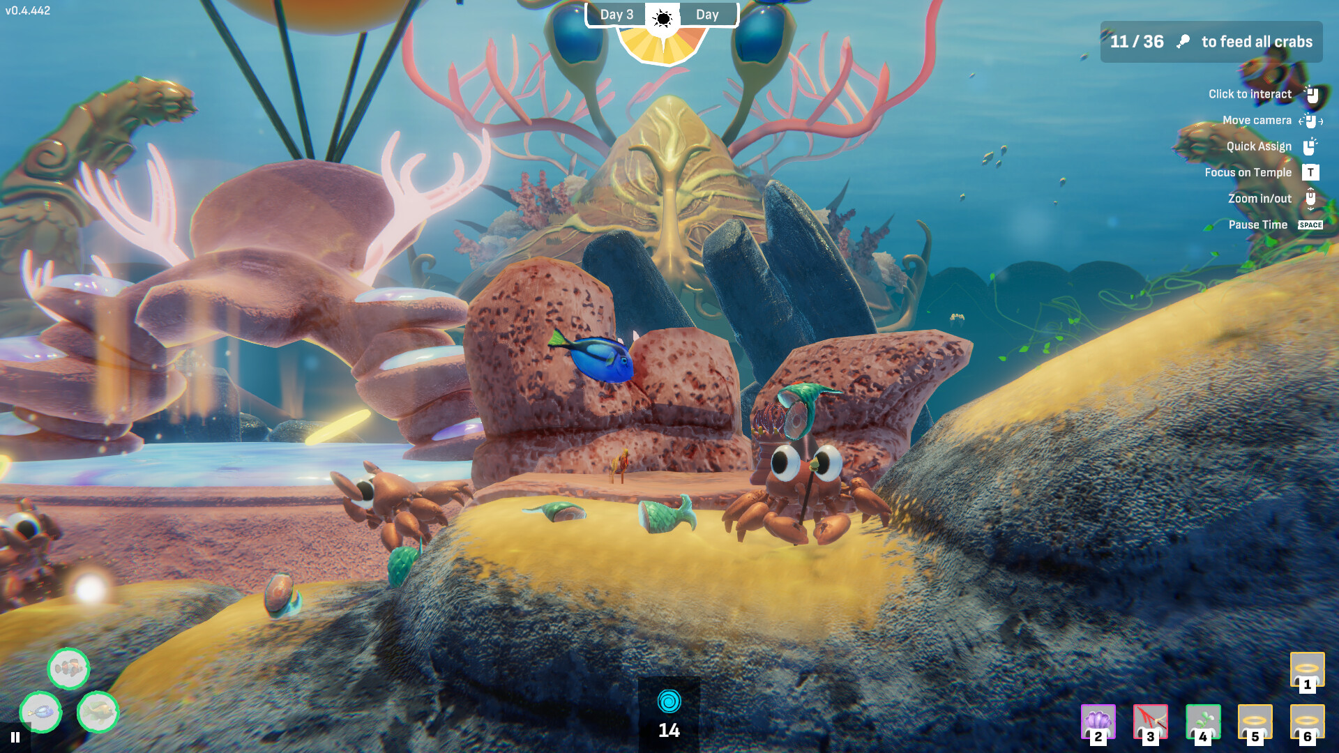 策略模拟游戏《螃蟹之神》现已经登录Steam平台 6月20日正式推出