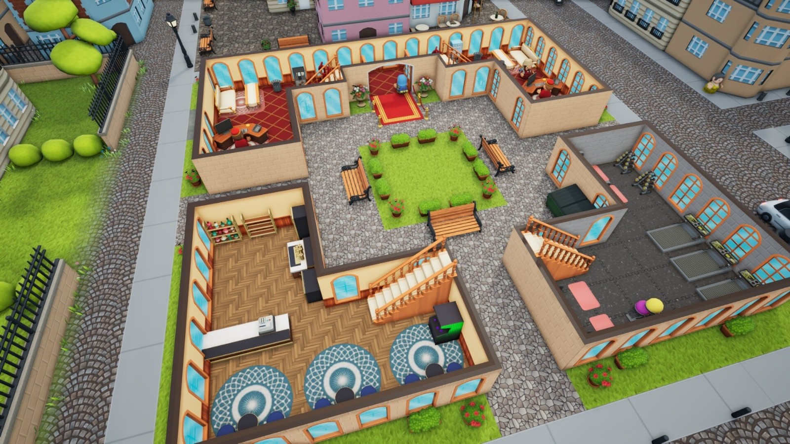 旅馆修筑规画游戏《旅馆修筑师》年内推出EA版