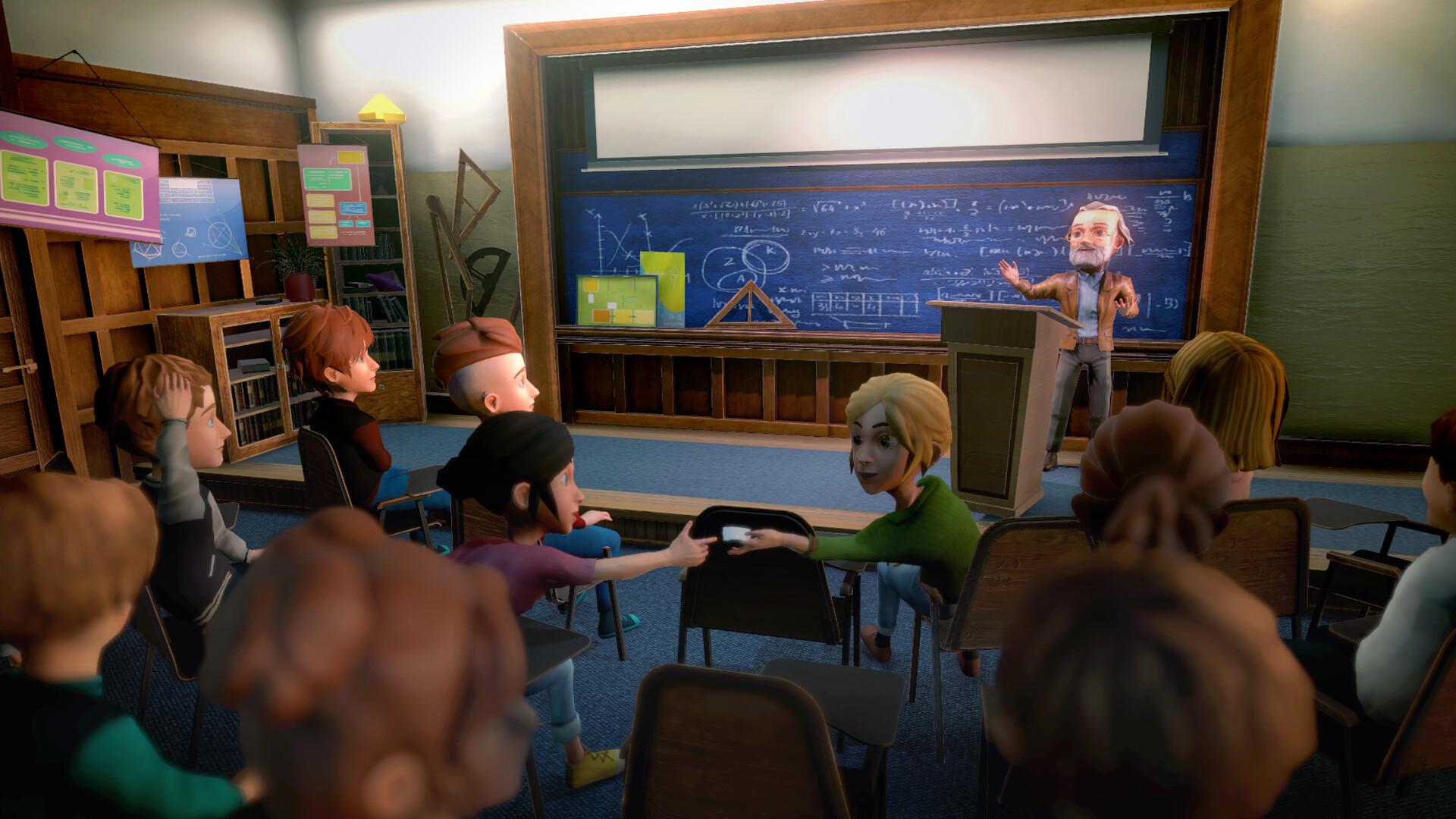 沉浸式模拟游戏《校园生活》现已登录Steam平台 6月推出试玩版