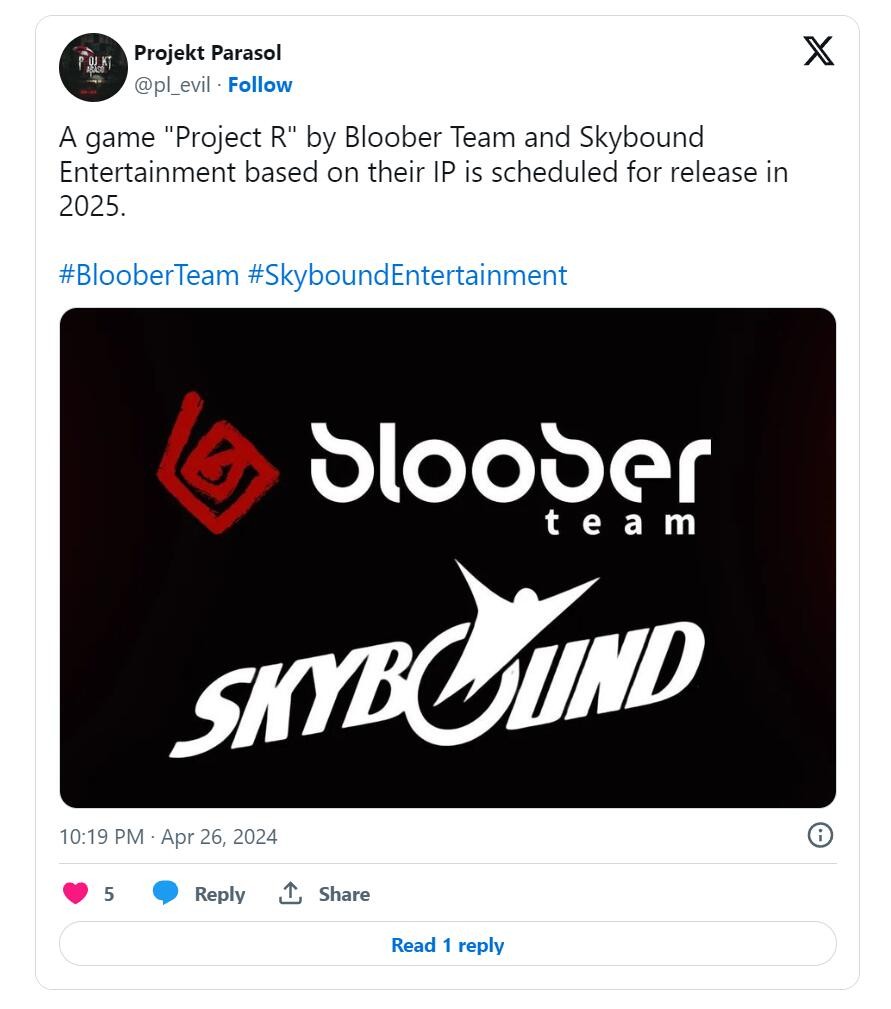 Bloober Team与Take-Two合作开发基于新IP游戏