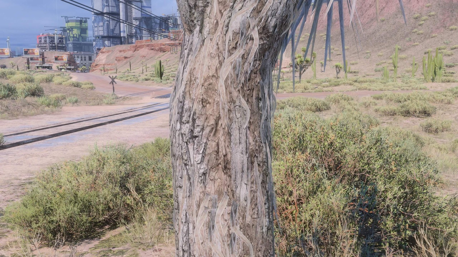 《赛博朋克2077》新高清材质包 让所有树木更逼真