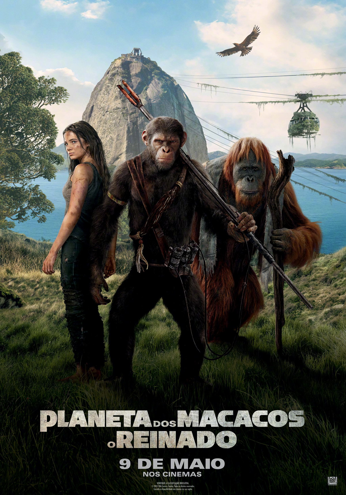 《猩球崛起4：新世界》新海報 人猿新冒險之旅