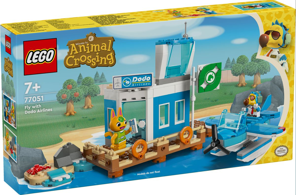 乐高即将推出两款全新《动物森友会》联名玩具套装