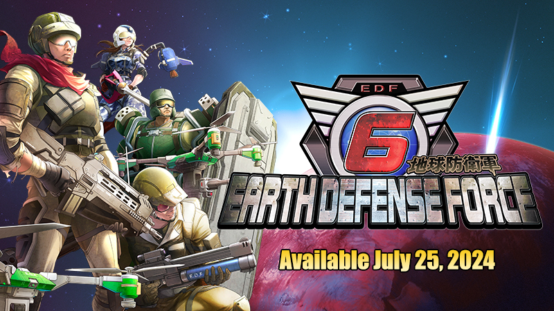 《地球防卫军6》Steam版7月25日发售 支持中文