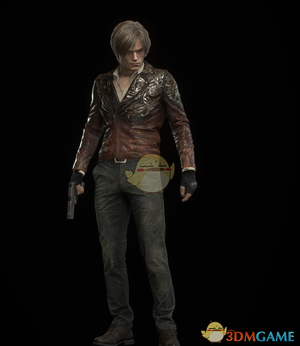 《生化危机4：重制版》里昂穿上路易斯服饰MOD