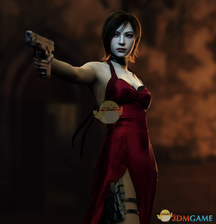 《生化危机4：重制版》艾达RE4性感露肩连衣裙MOD
