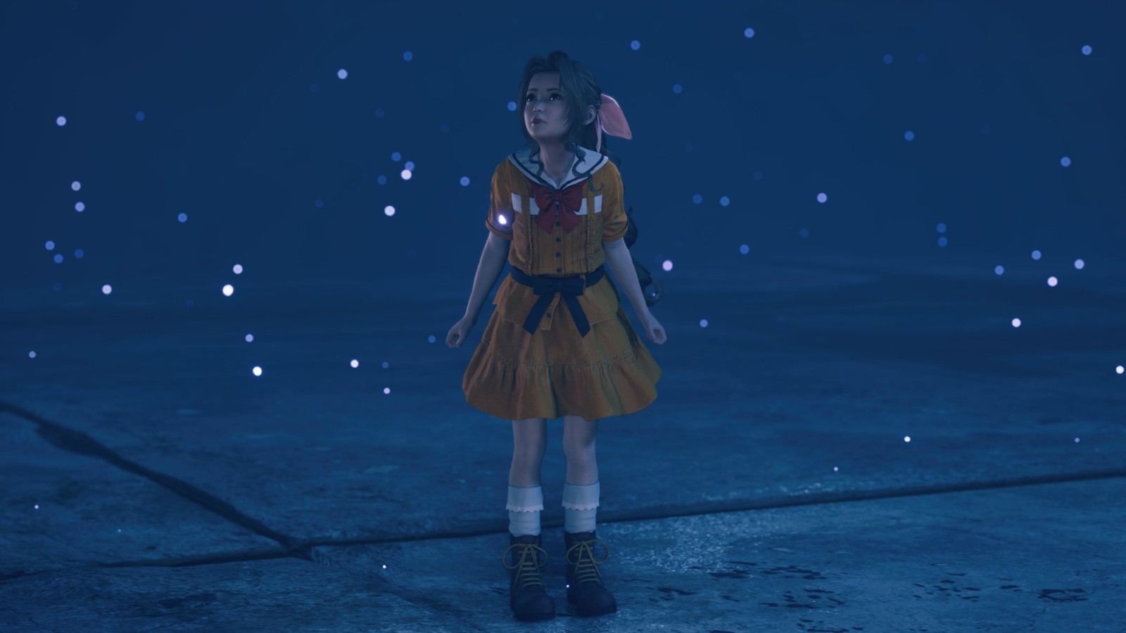 《最终幻想7：重制版》幼年爱丽丝早期设定图 很可爱！