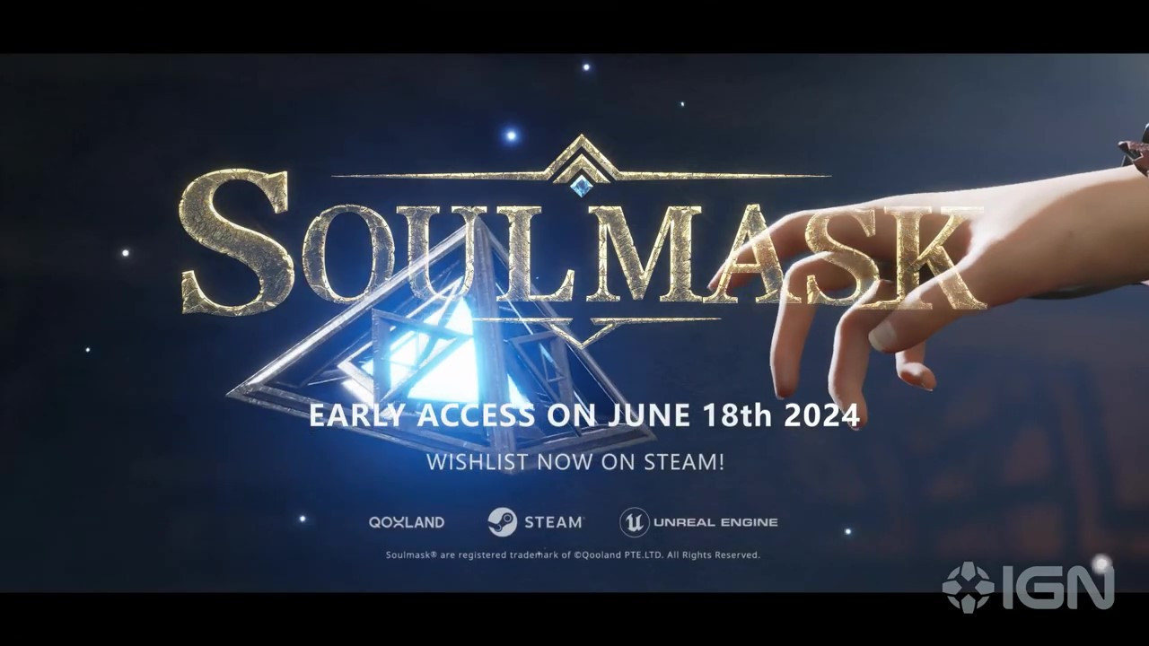 《灵魂面甲Soulmask》EA发售日预告 6月18日发售