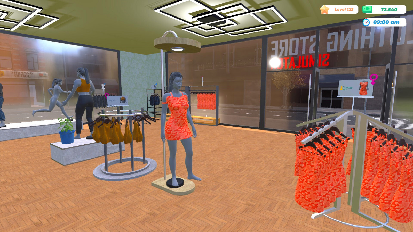 《服装店模拟》Steam页面上线 6月发售