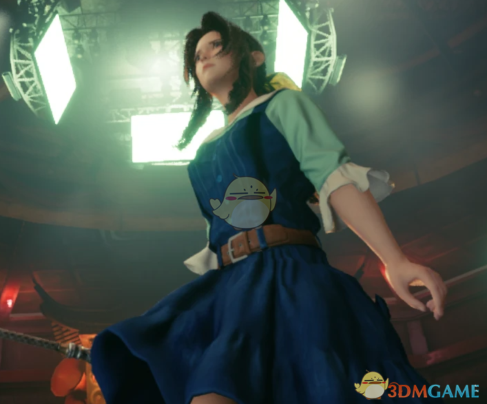 《最终幻想7：重制版》爱丽丝清新薄荷连衣裙MOD