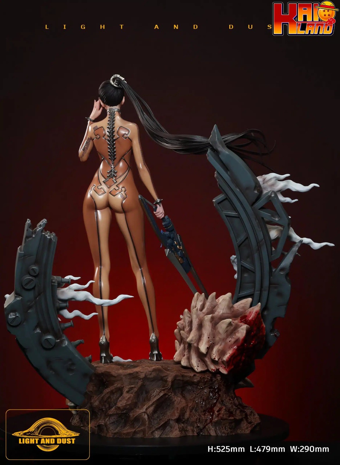  Star Blade "Eve" skin combat clothing 1/4 statue sells for 485 euros