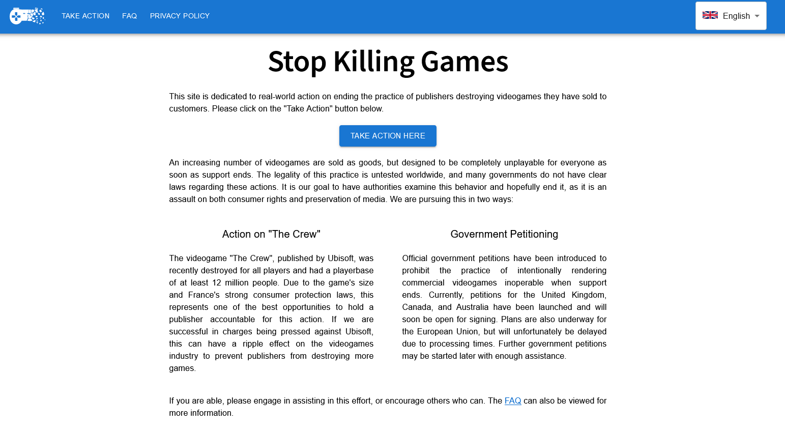  Britain responds to the player's petition to "stop killing the old game": no offense, no control