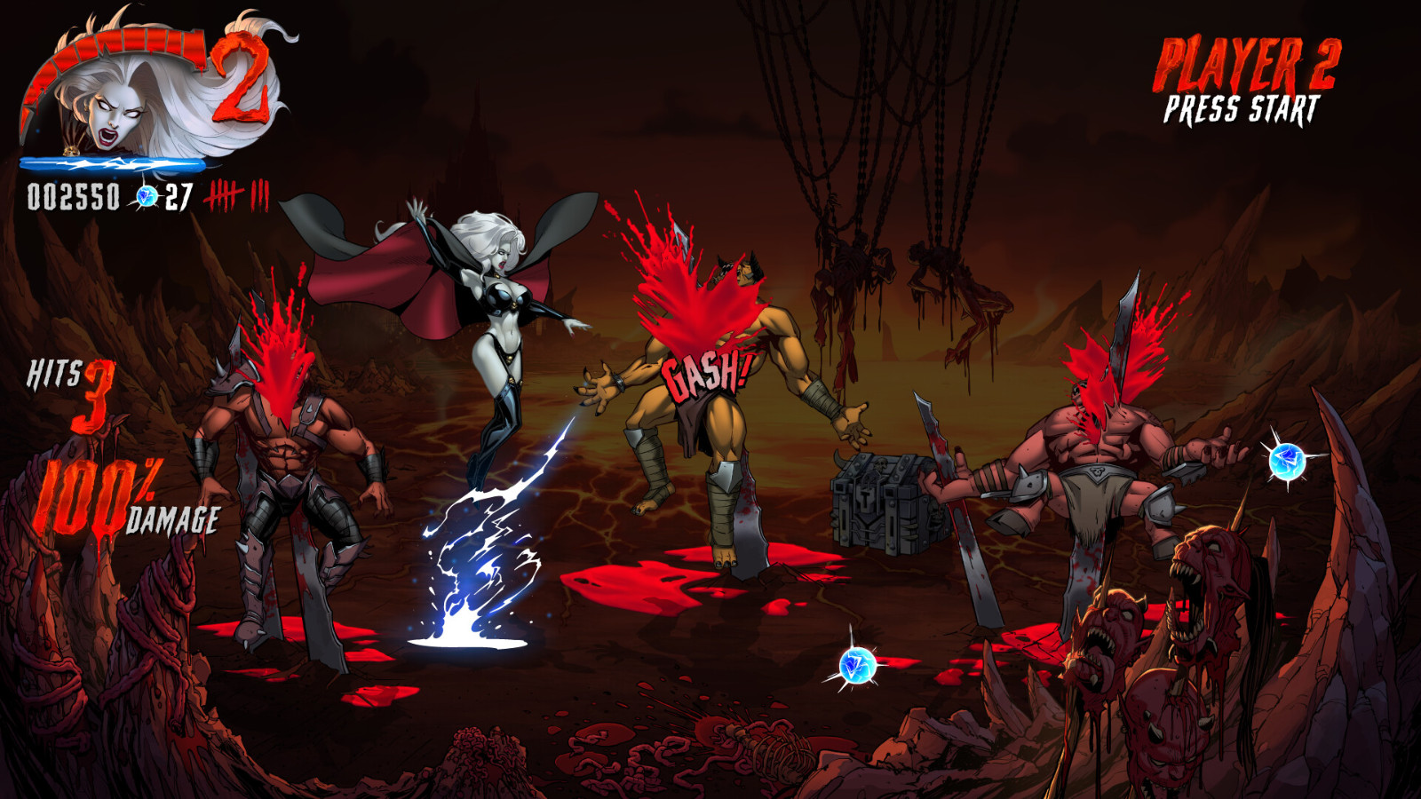 经典美漫改编游戏《Lady Death Demonicron》Steam页面上线 2026年发售