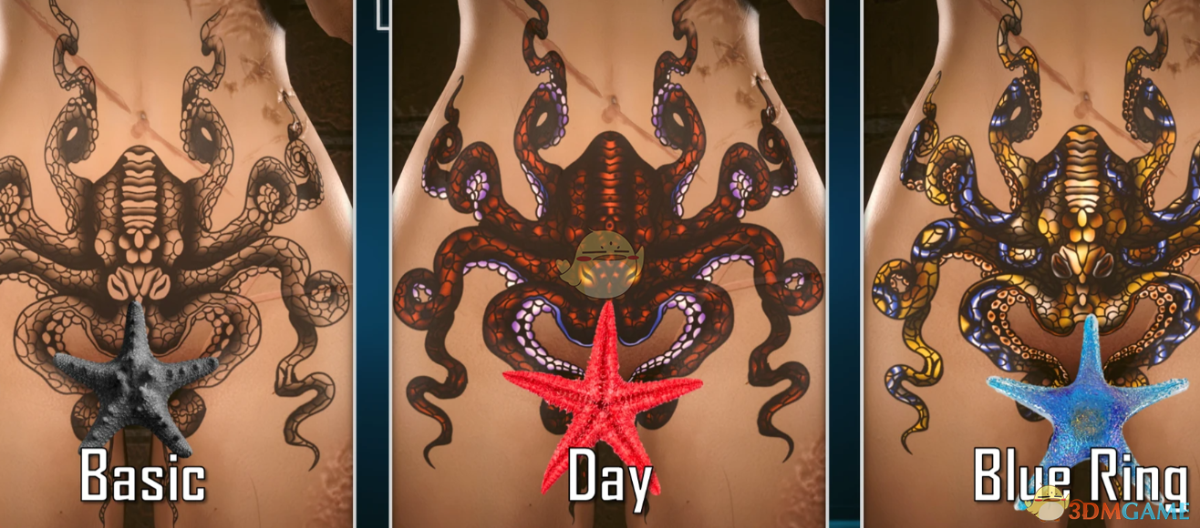 《赛博朋克2077》章鱼胯部纹身MOD