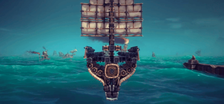 Steam沙盒建造《围攻Besiege》全新DLC“分裂之海”现已来袭！