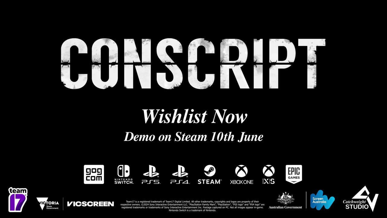 复古游戏《Conscript》实机预告 Demo6月10日上线