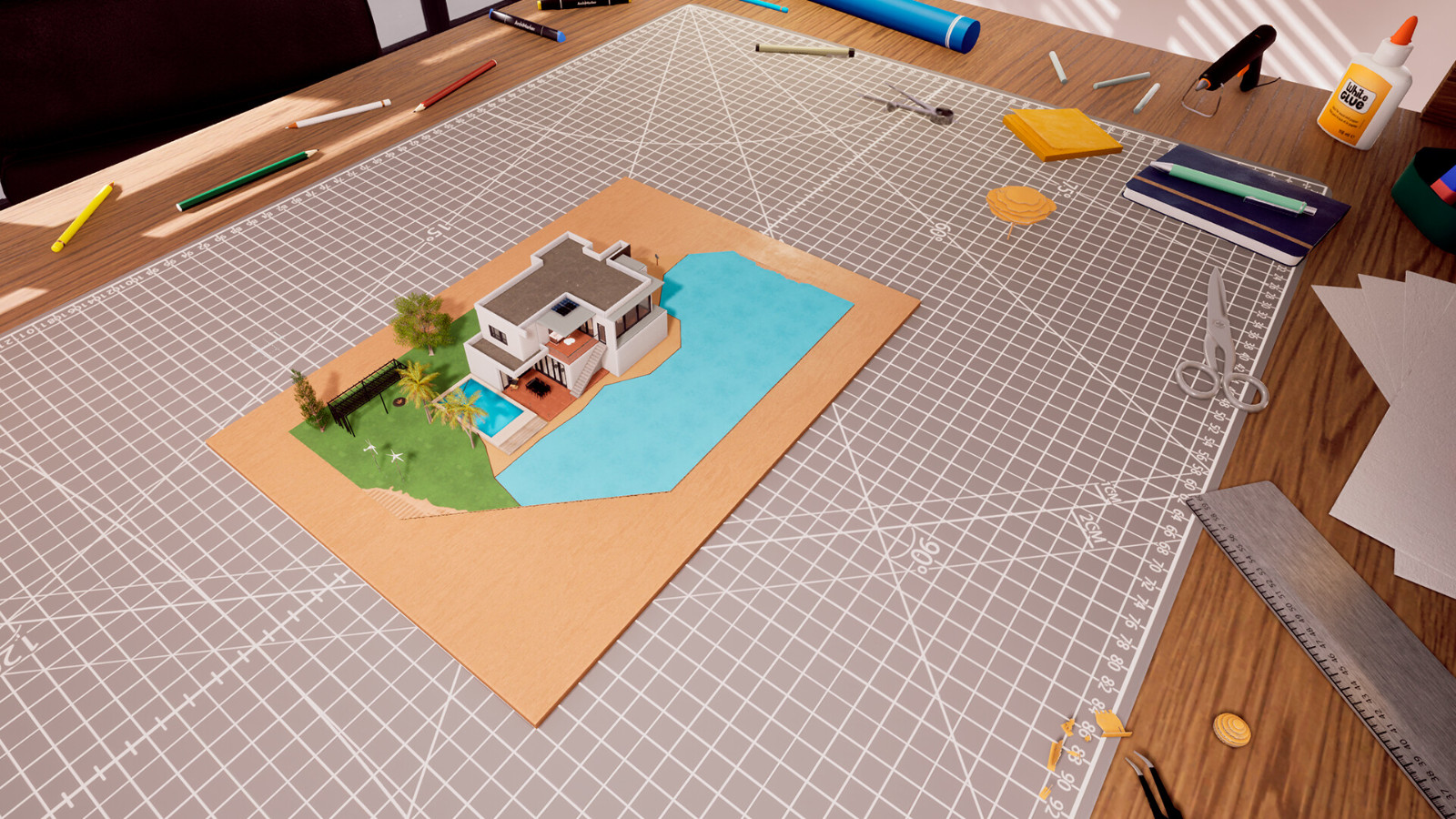 《建築師生活: 房屋設計模擬》Steam頁面 明年發售