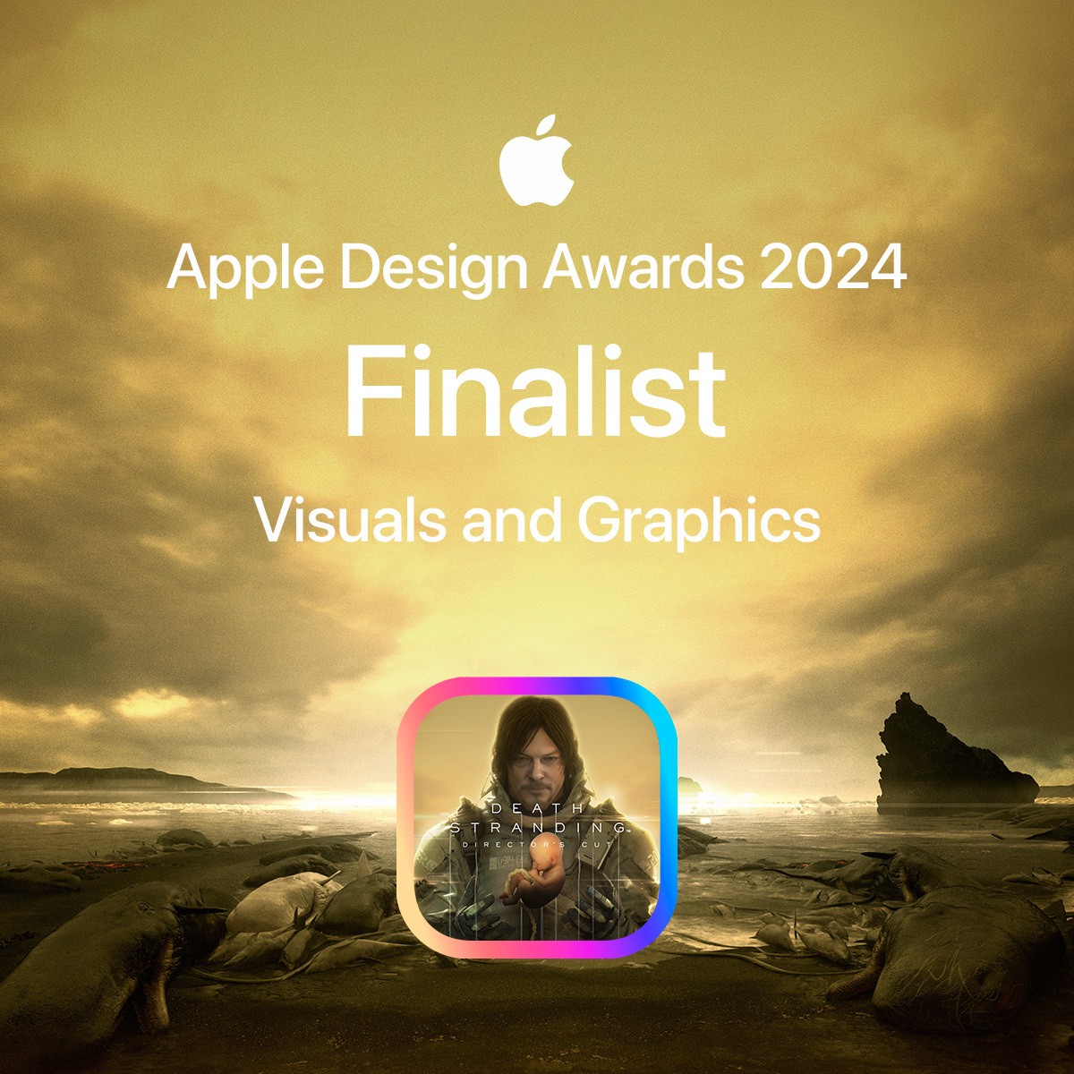 《死亡搁浅》等游戏获得苹果2024年设计大奖提名