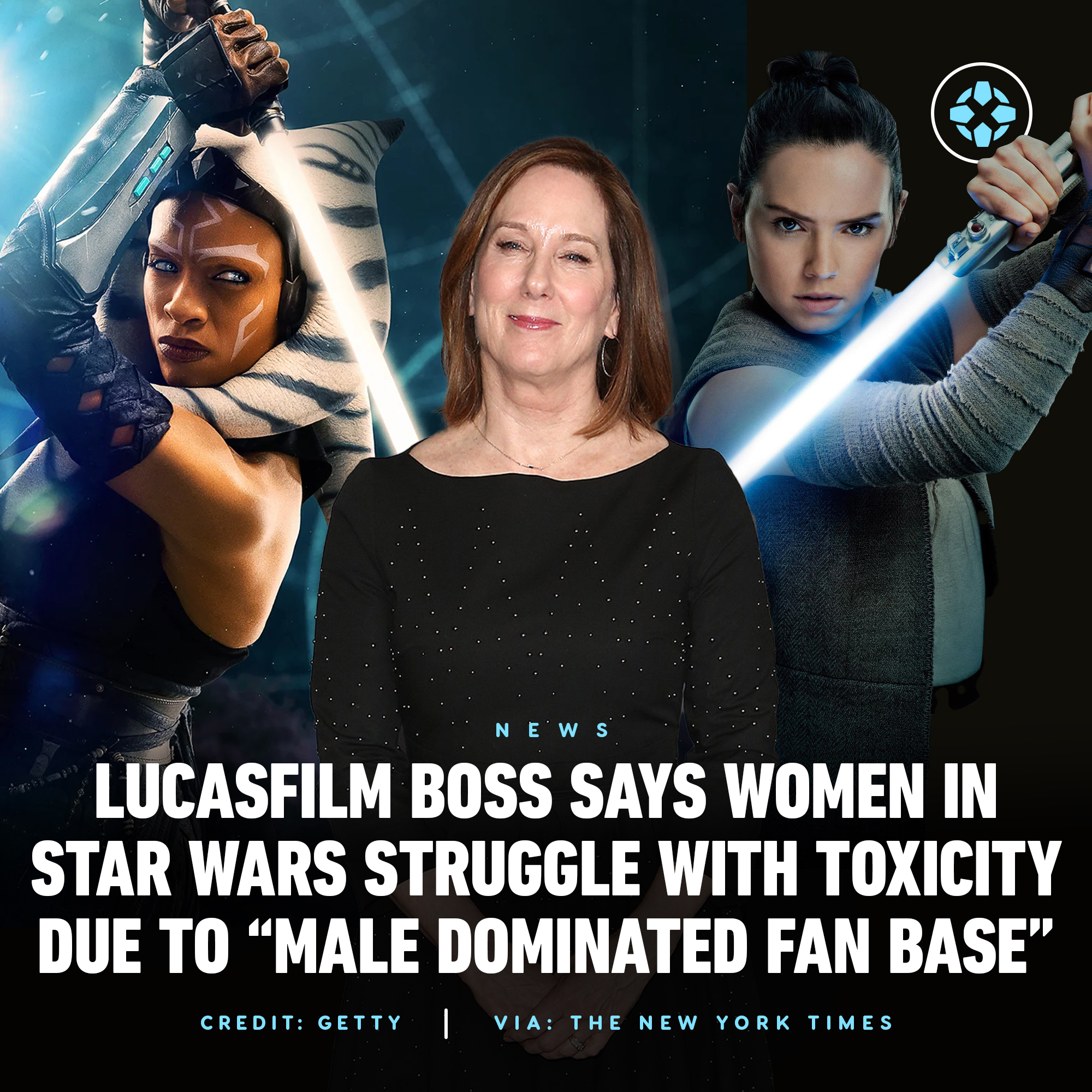 卢卡斯影业总裁：《星战》粉丝男性居多 女演员正饱受毒害