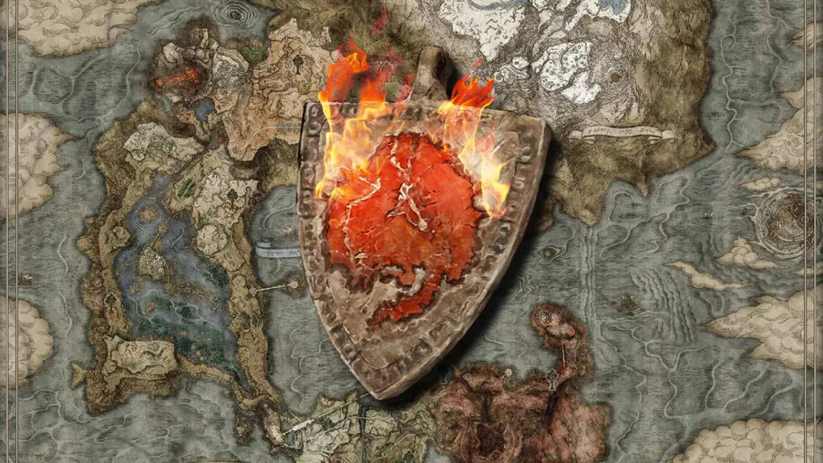 《艾尔登法环》玩家争论龙徽护符上的图案到底是隐藏地图还是龙的形象