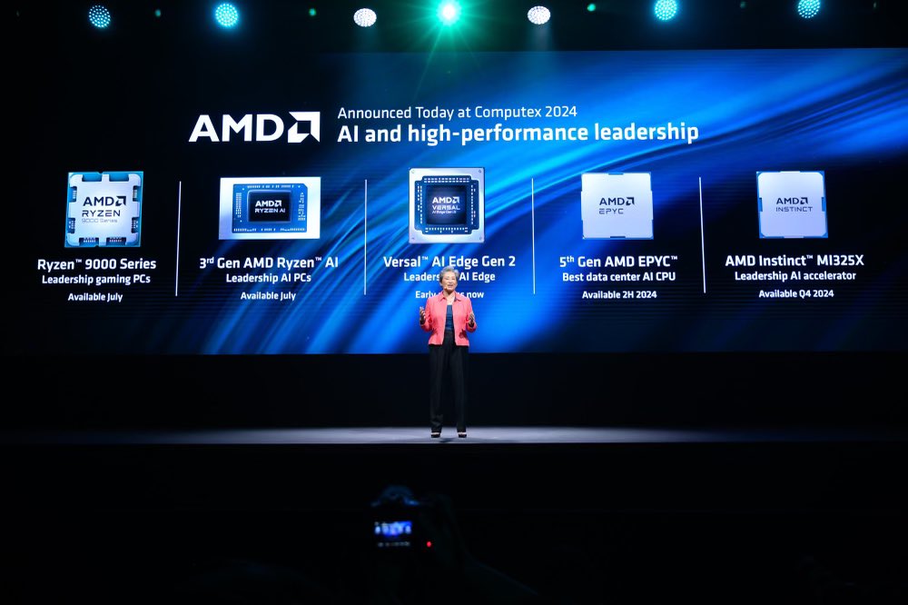 挑战英伟达！AMD公布新款AI芯片 也要一年一更新