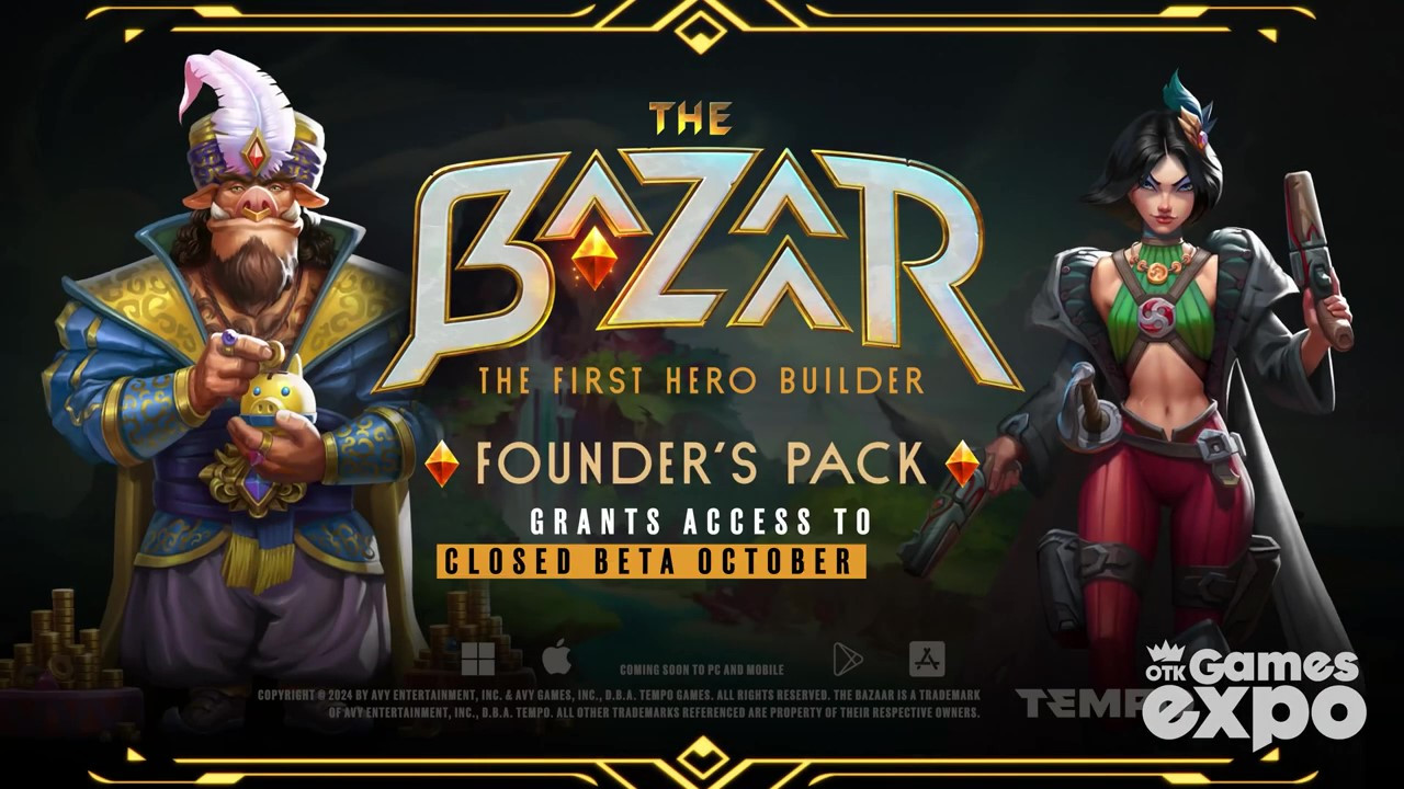 卡牌游戏《The Bazaar》预告 10月开启封测