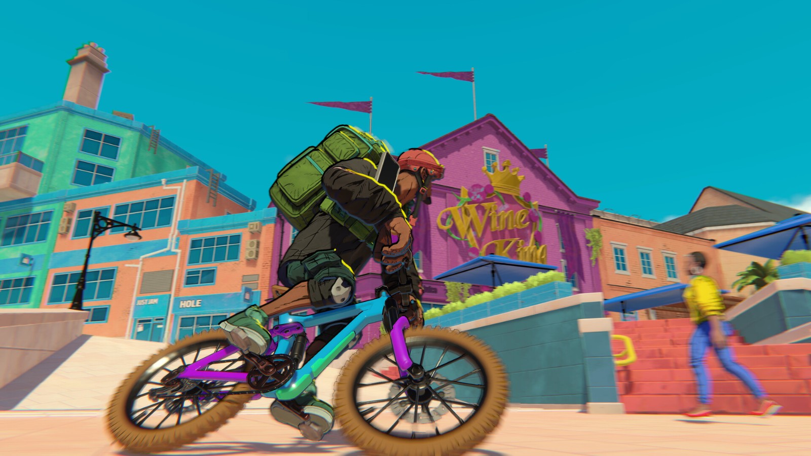 自行车骑行游戏《Parcel Corps》9月3日发售