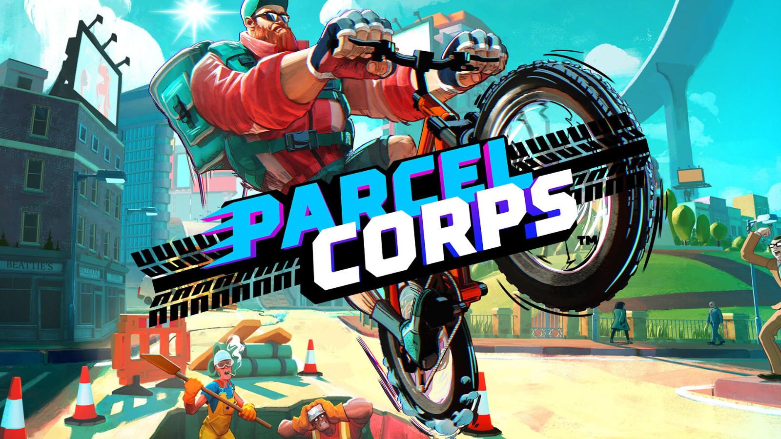 自行车骑行游戏《Parcel Corps》9月3日发售