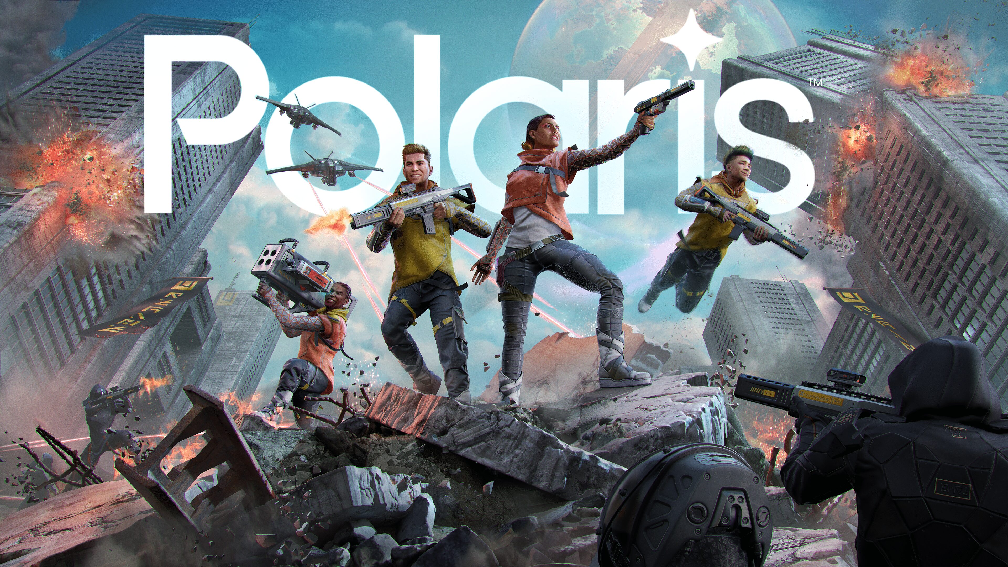 四人合作科幻射击游戏《Polaris》公布 登陆PC Steam