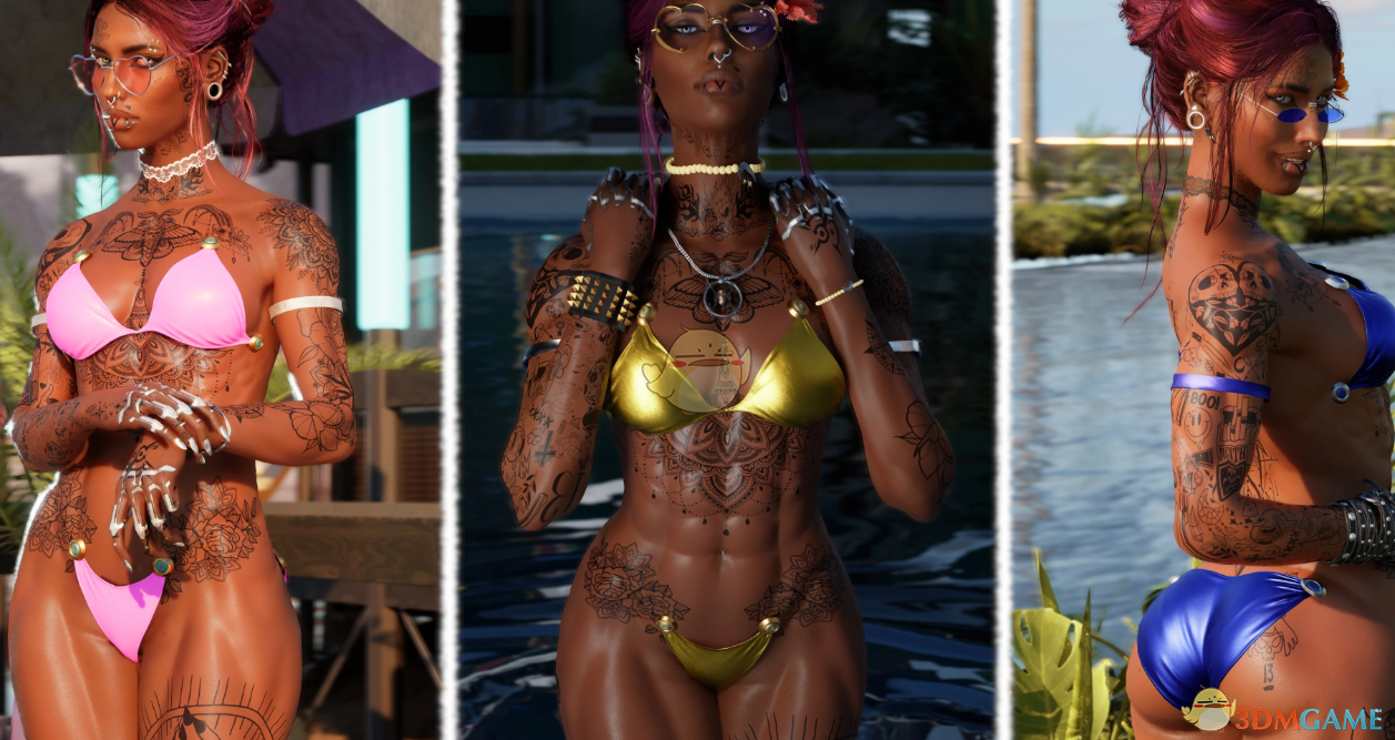 《赛博朋克2077》PA性感比基尼MOD