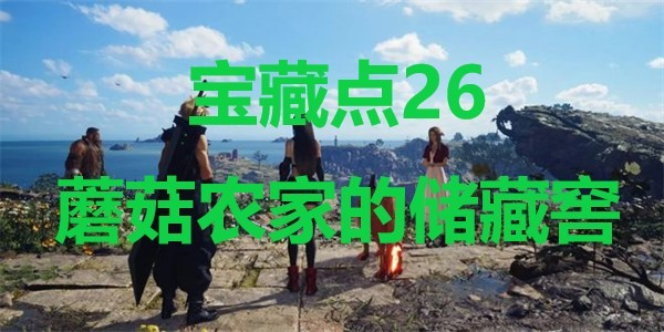 《最终幻想7重生》宝藏点26蘑菇农家的储藏窖在哪里