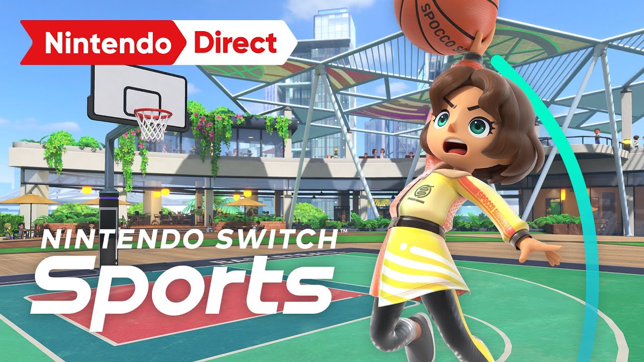 篮球项目将作为免费更新加入《任天堂Switch运动》