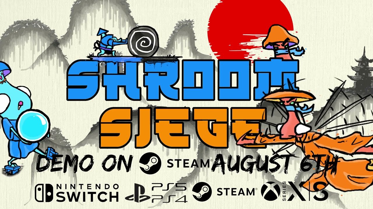 2D多人策略游戏《蘑菇围城》现已登录Steam平台 预计8月6日推出试玩