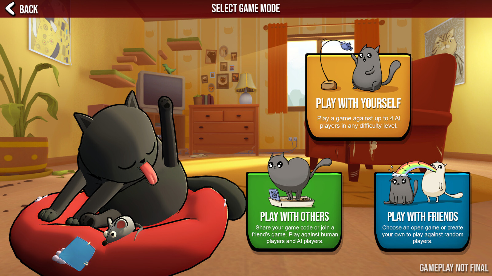 休闲游戏《爆炸猫2》Steam页面上线 发售日期待定