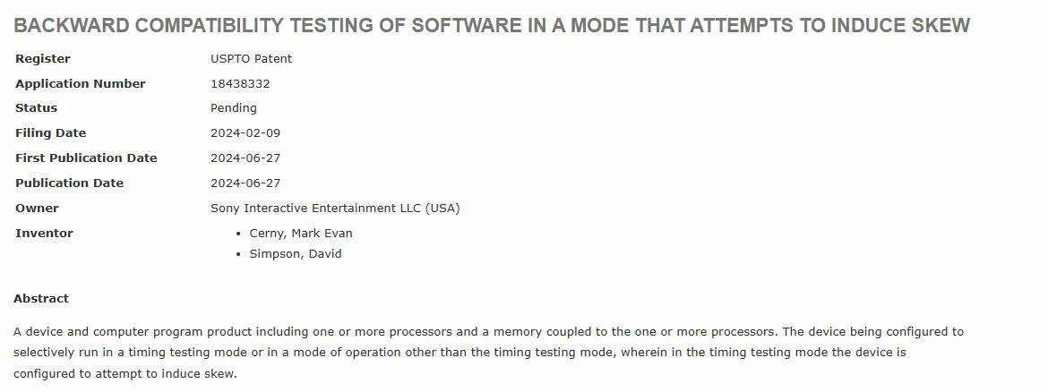 索尼为向后兼容技术申请专利 或与PS5兼容PS3游戏有关