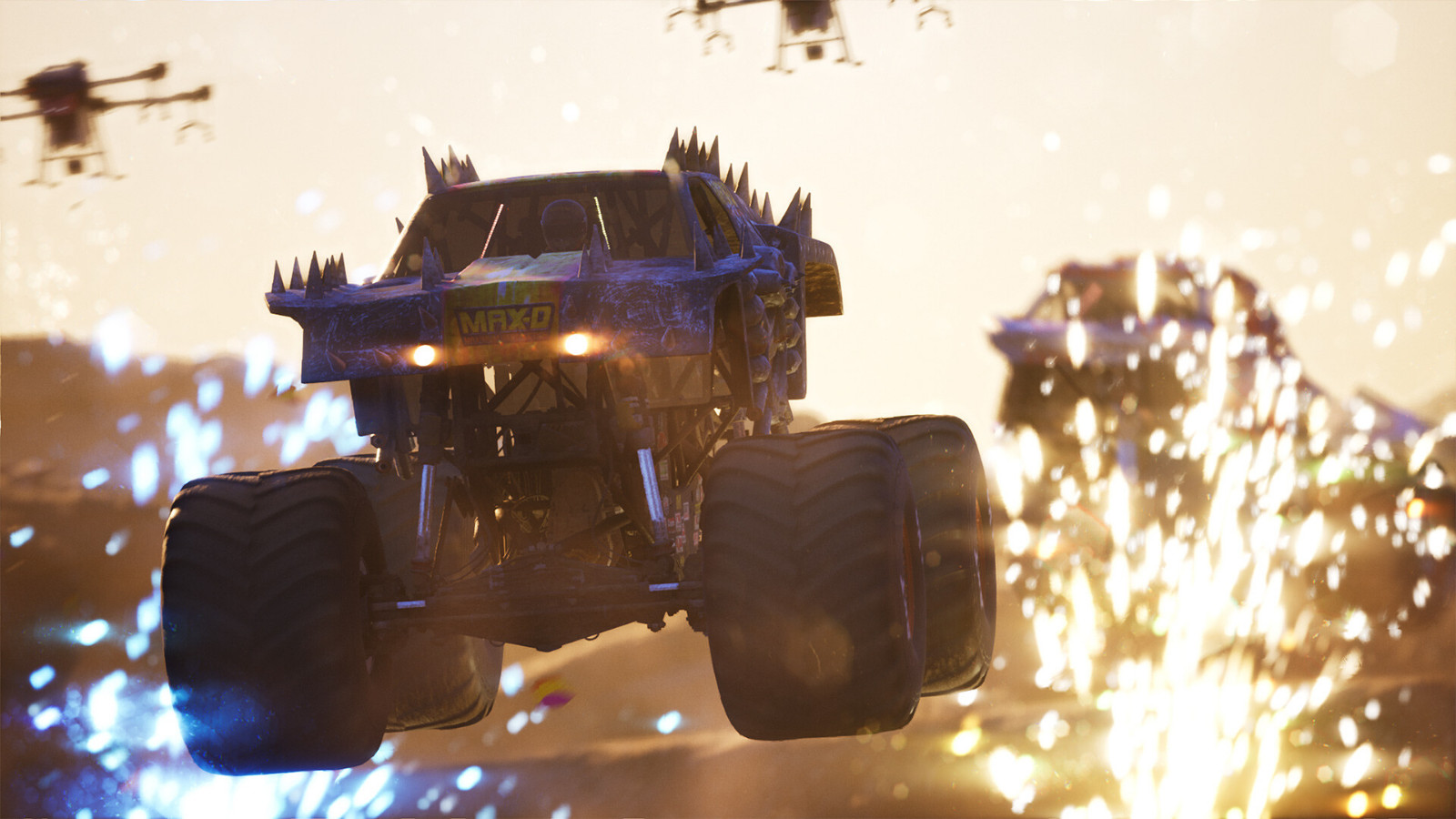 越野街机赛车游戏《Monster Jam™ Showdown》Steam页面 8月29日发售