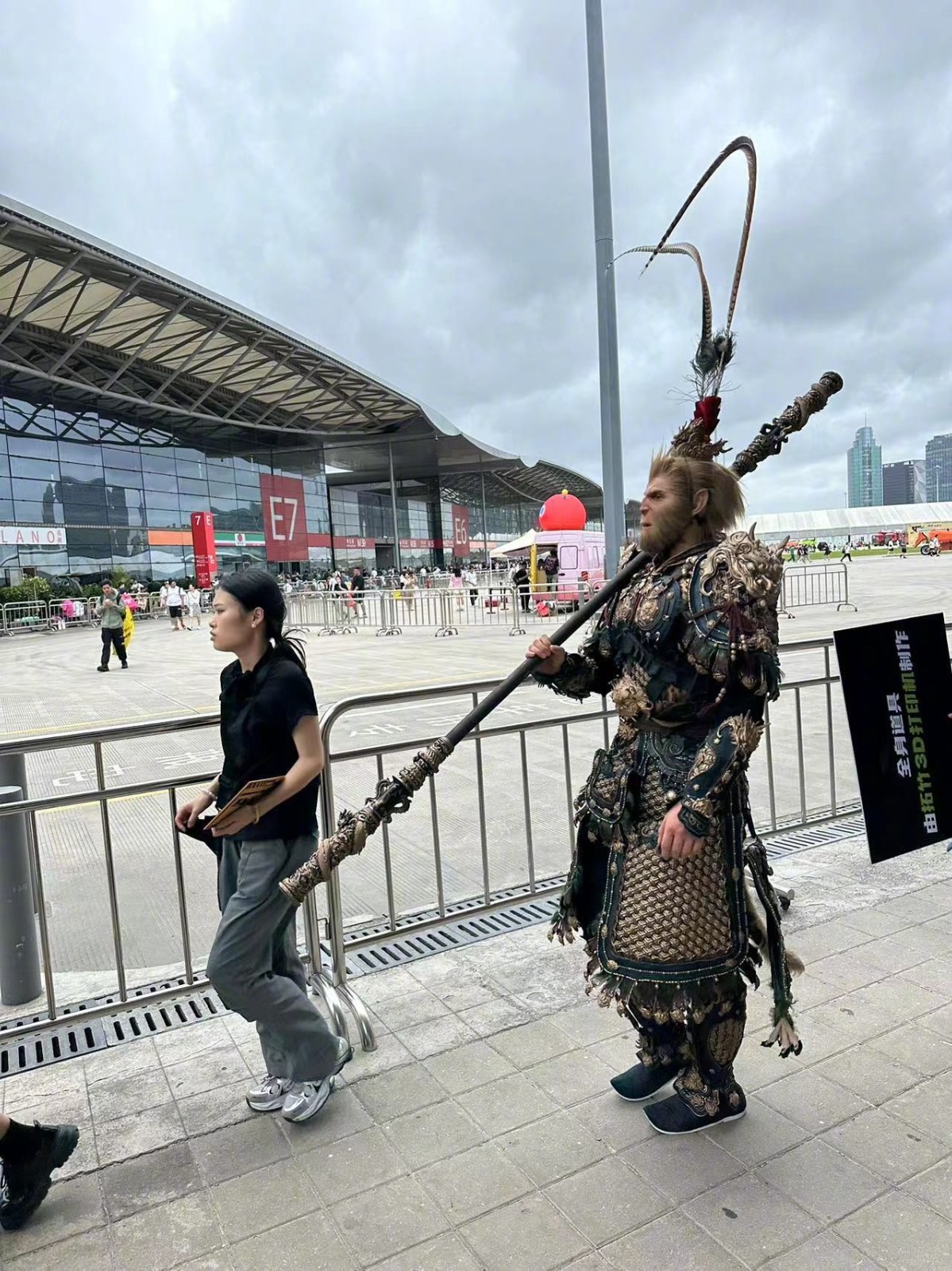 《黑神話：悟空》天命人Cos 妝容和服裝非常還原