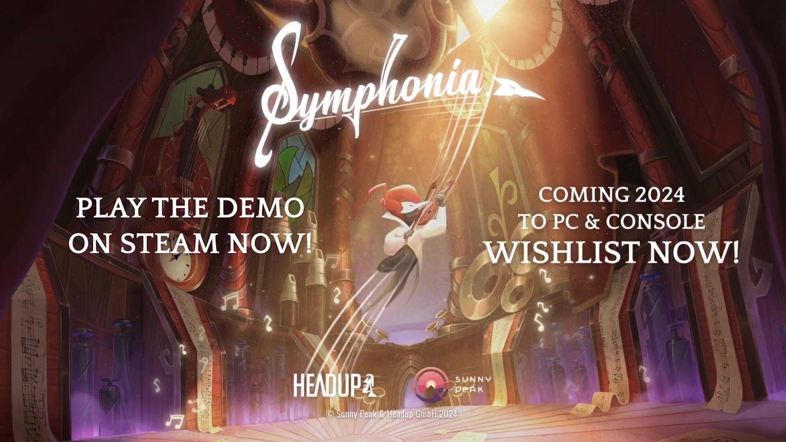 2D横版游戏《Symphonia》试玩上线 年末正式发行