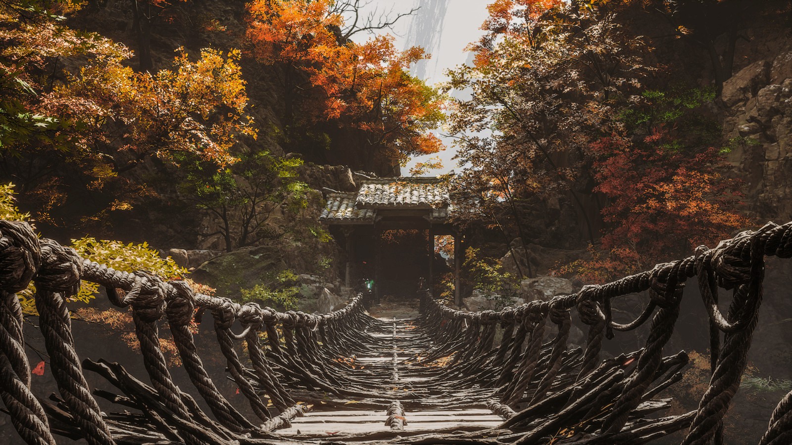 《黑神话：悟空》壁纸级截图：迷人风景 绝美四妹