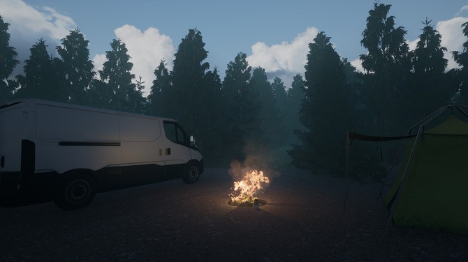 《Creepy Camping》登陆Steam 森林营地恐怖冒险