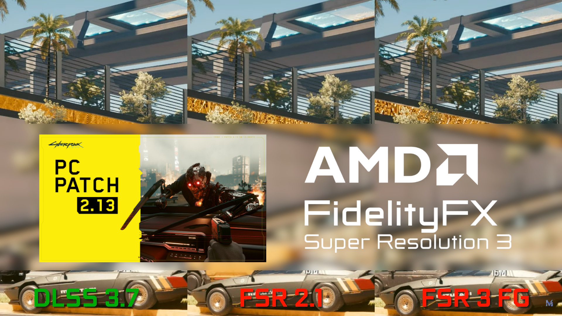 《賽博朋克2077》AMD FSR 3測試 整體令人失望