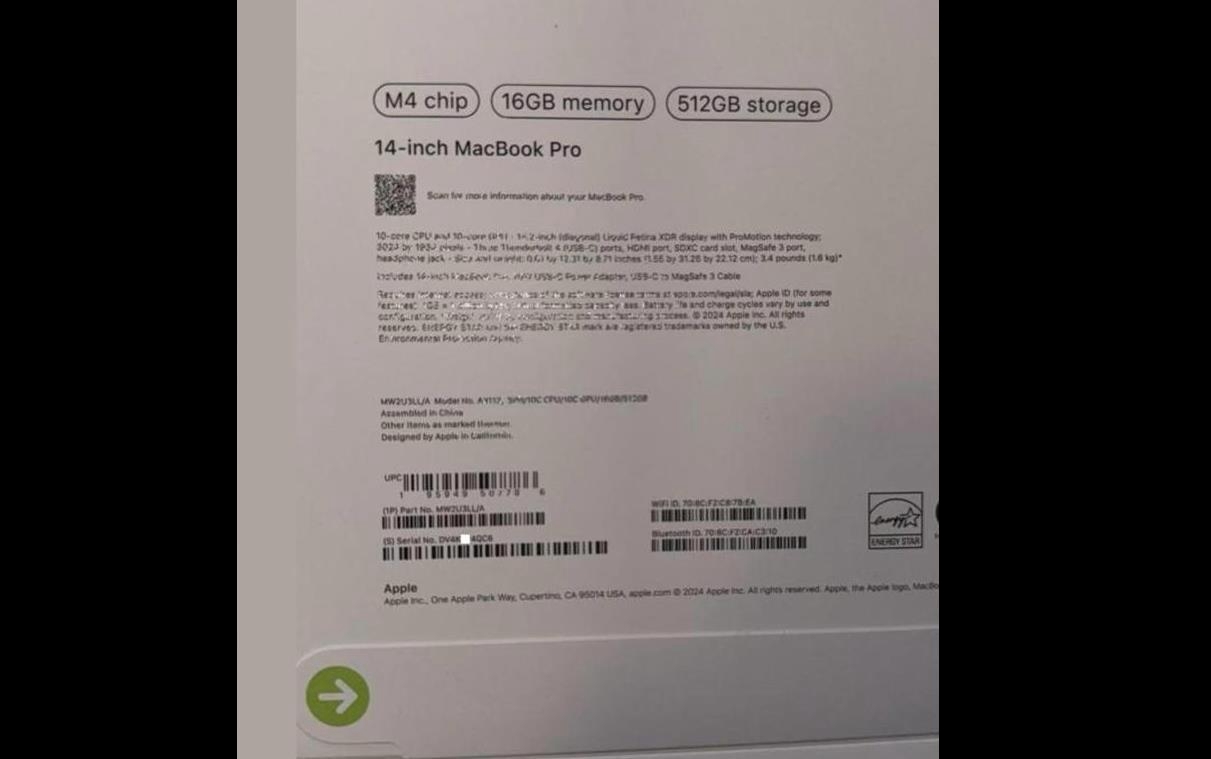 ¿14ӢMacBook Proװع⣺M4оƬɽ