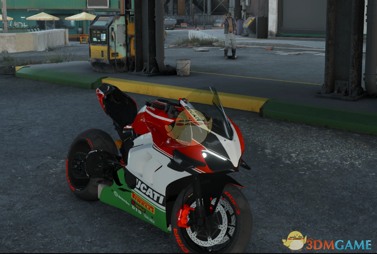 《赛博朋克2077》独立车辆-杜卡迪 Panigale V4R MOD